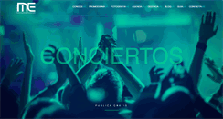 Desktop Screenshot of marcayeventos.com
